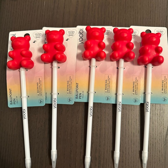 4 Yoobi Pens or Eraser Pack (4 total items) - Picture 3 of 9